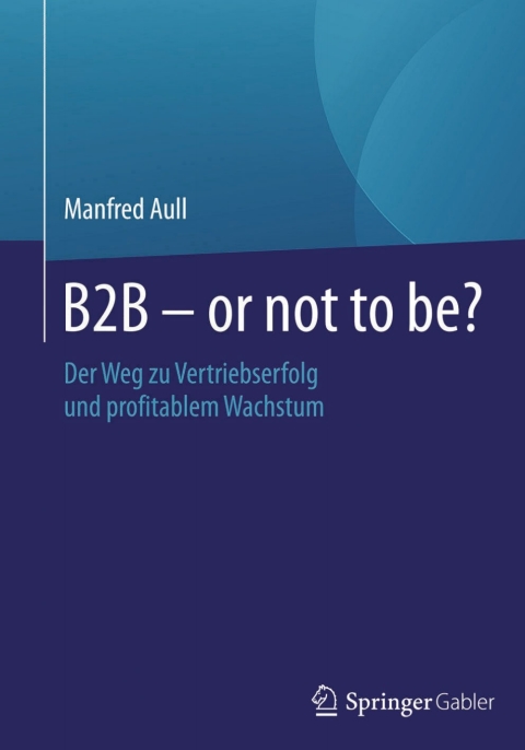 Cover image for book B2B - or not to be?