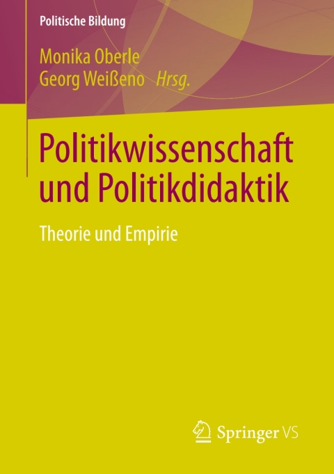 Cover image for book Politikwissenschaft und Politikdidaktik