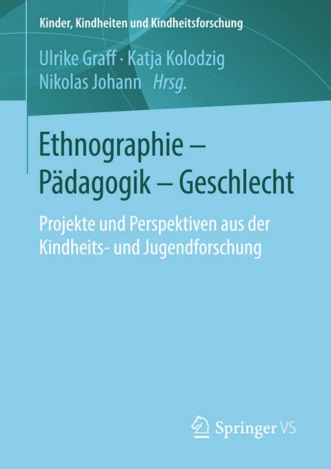 Cover image for book Ethnographie - Pädagogik - Geschlecht