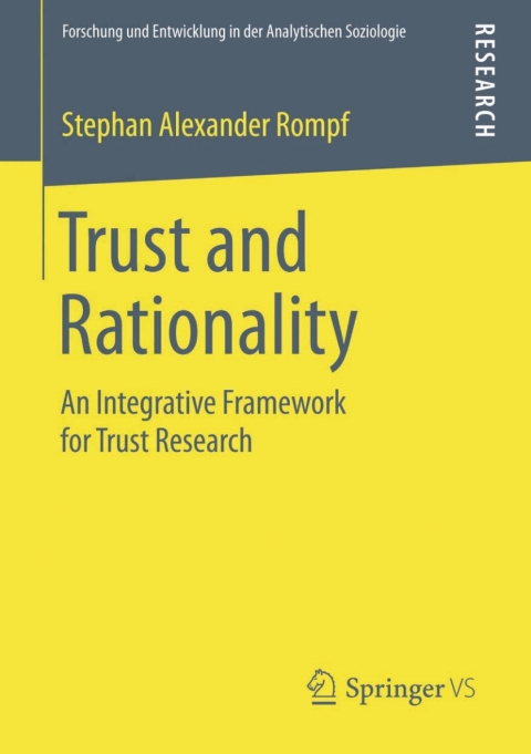 Cover image for book Trust and Rationality