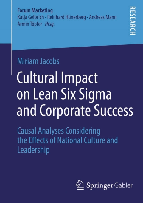 Cover image for book Cultural Impact on Lean Six Sigma and Corporate Success