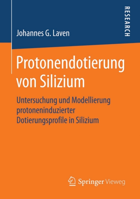 Cover image for book Protonendotierung von Silizium
