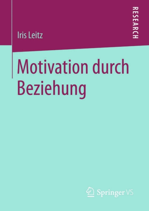 Cover image for book Motivation durch Beziehung