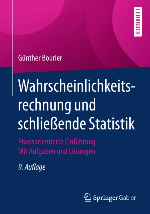 Cover image for book Wahrscheinlichkeitsrechnung und schließende Statistik