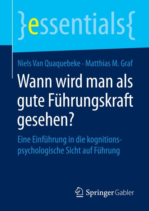Cover image for book Wann wird man als gute Führungskraft gesehen?