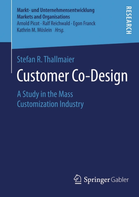 Cover image for book Customer Co-Design