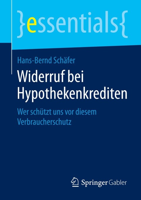 Cover image for book Widerruf bei Hypothekenkrediten