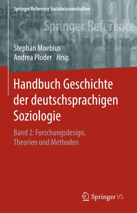 Cover image for book Handbuch Geschichte der deutschsprachigen Soziologie