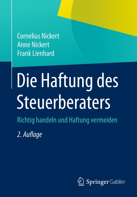 Die Haftung des Steuerberaters 