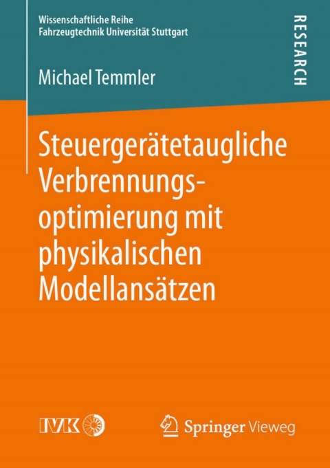 Cover image for book Steuergerätetaugliche Verbrennungsoptimierung mit physikalischen Modellansätzen