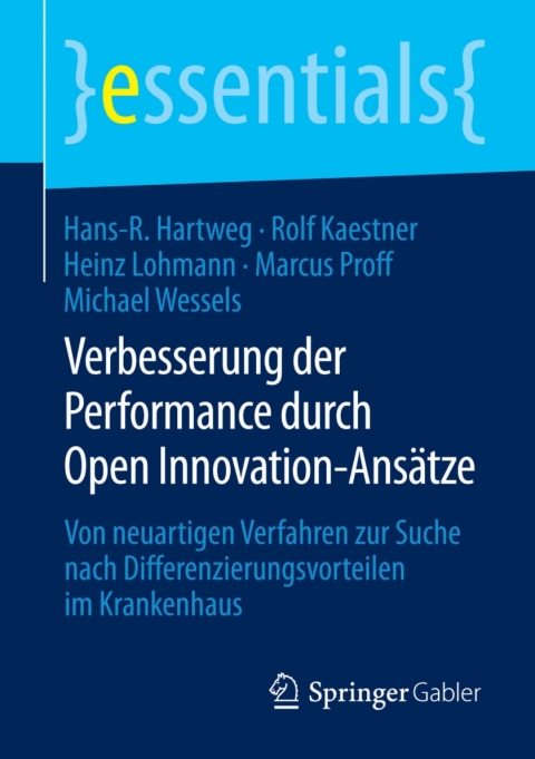 Cover image for book Verbesserung der Performance durch Open Innovation-Ansätze