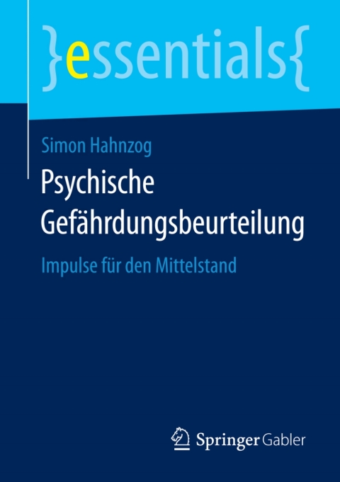 Cover image for book Psychische Gefährdungsbeurteilung