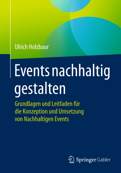 Cover image for book Events nachhaltig gestalten