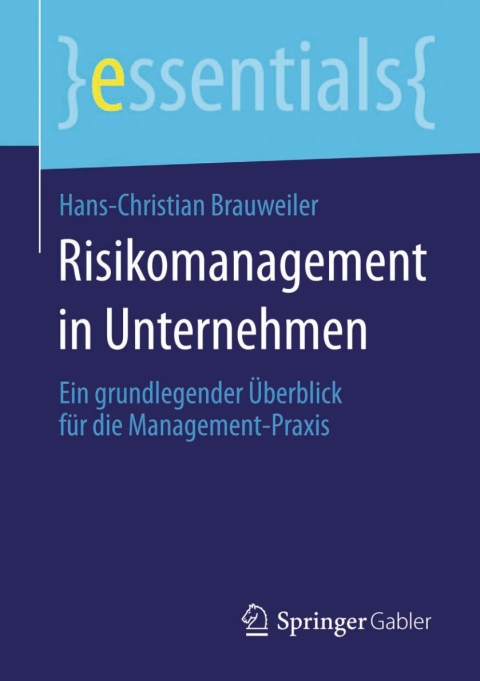 Cover image for book Risikomanagement in Unternehmen