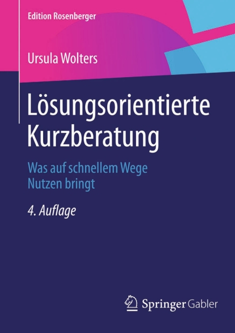 Cover image for book Lösungsorientierte Kurzberatung