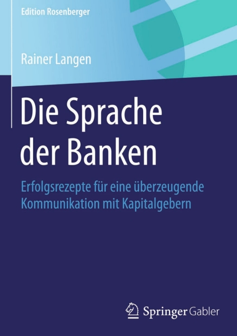 Cover image for book Die Sprache der Banken