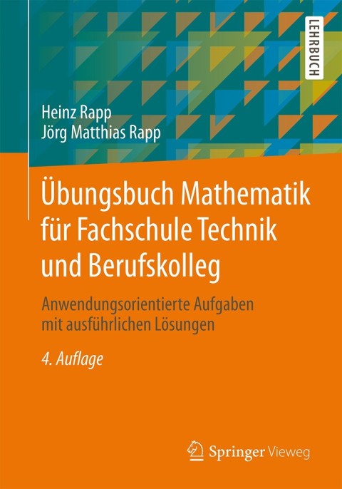 Cover image for book Übungsbuch Mathematik für Fachschule Technik und Berufskolleg
