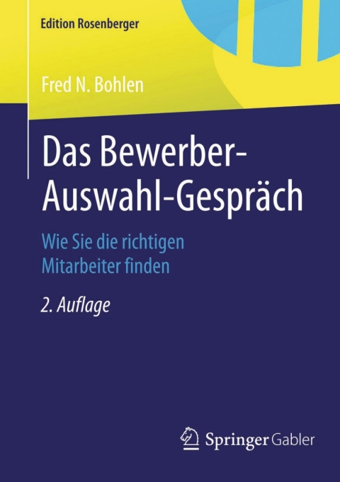 Cover image for book Das Bewerber-Auswahl-Gespräch