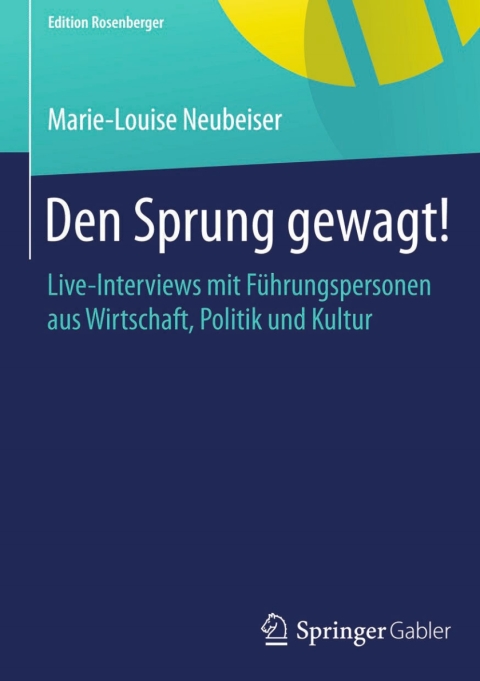 Cover image for book Den Sprung gewagt!