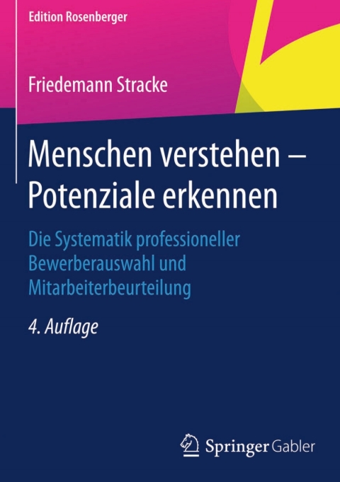 Cover image for book Menschen verstehen – Potenziale erkennen