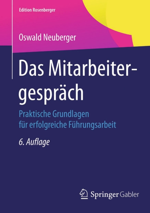 Cover image for book Das Mitarbeitergespräch