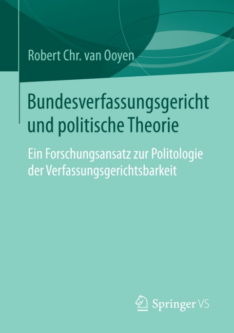 Cover image for book Bundesverfassungsgericht und politische Theorie