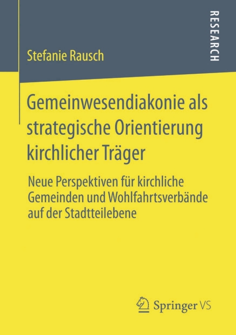 Cover image for book Gemeinwesendiakonie als strategische Orientierung kirchlicher Träger