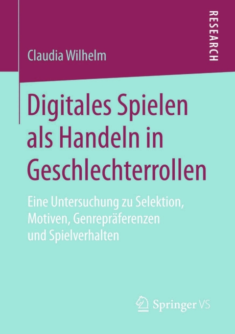 Cover image for book Digitales Spielen als Handeln in Geschlechterrollen