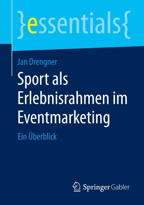 Cover image for book Sport als Erlebnisrahmen im Eventmarketing
