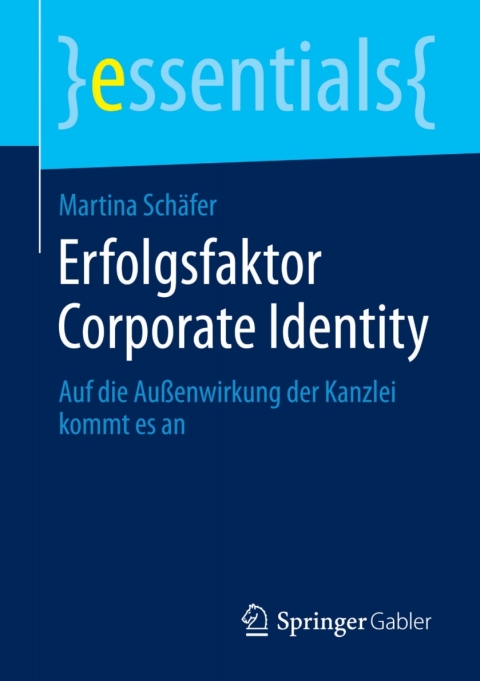 Cover image for book Erfolgsfaktor Corporate Identity