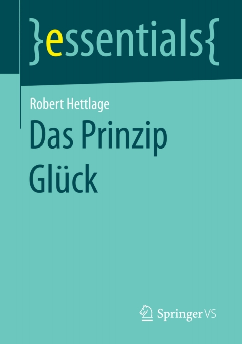 Cover image for book Das Prinzip Glück