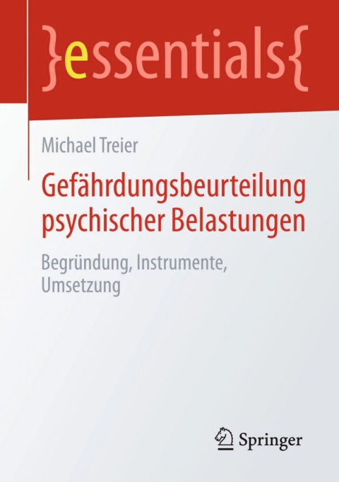 Cover image for book Gefährdungsbeurteilung psychischer Belastungen