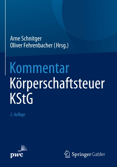 Cover image for book Kommentar Körperschaftsteuer KStG