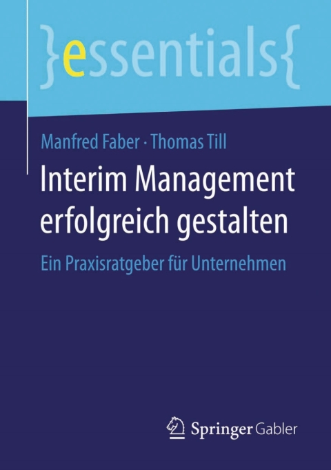 Cover image for book Interim Management erfolgreich gestalten