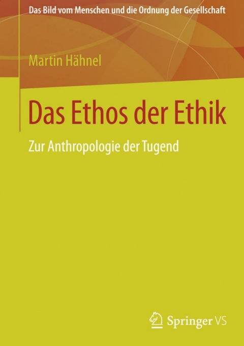 Cover image for book Das Ethos der Ethik