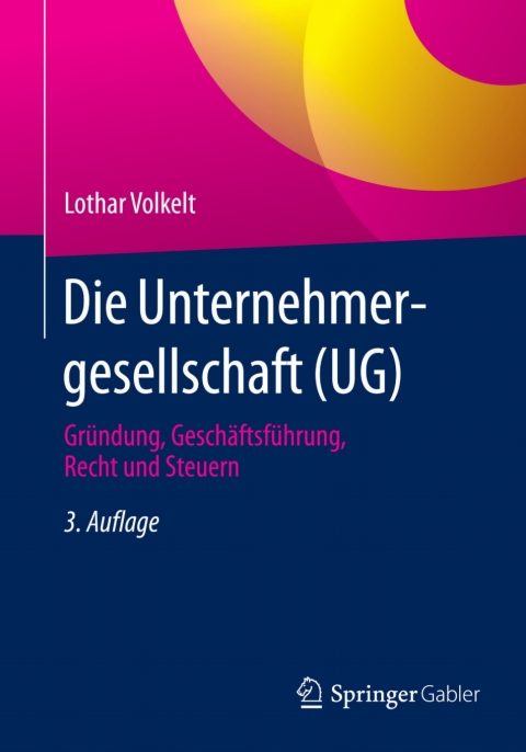 Cover image for book Die Unternehmergesellschaft (UG)