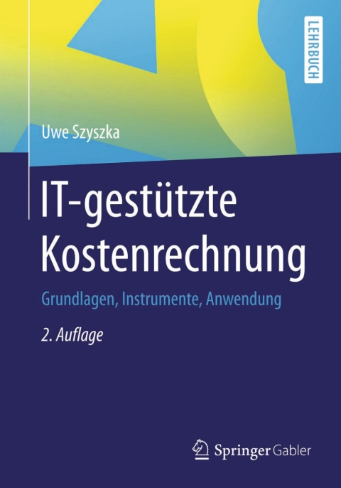 Cover image for book IT-gestützte Kostenrechnung