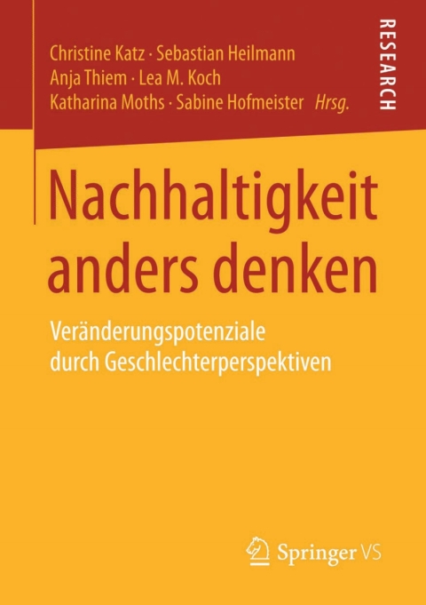 Cover image for book Nachhaltigkeit anders denken