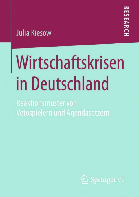 Cover image for book Wirtschaftskrisen in Deutschland