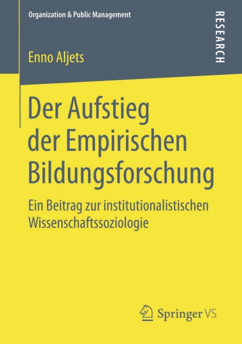 Cover image for book Der Aufstieg der Empirischen Bildungsforschung