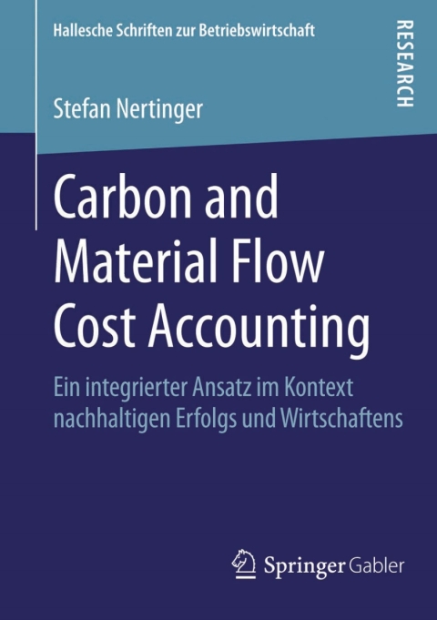 Cover image for book Carbon and Material Flow Cost Accounting