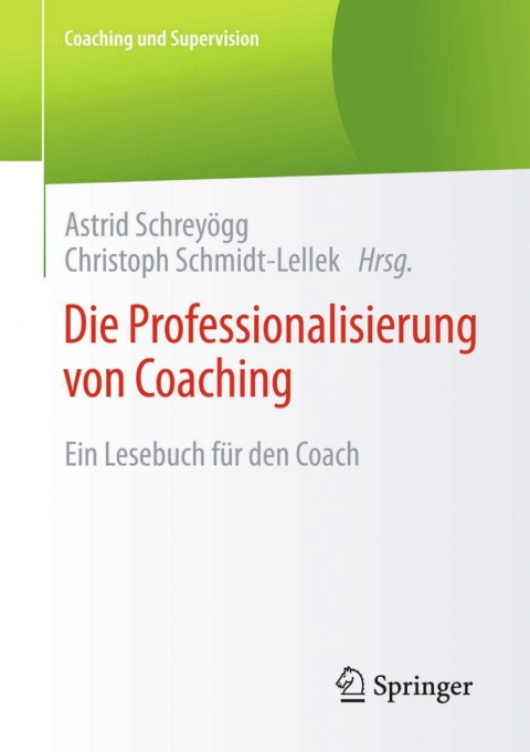 Cover image for book Die Professionalisierung von Coaching
