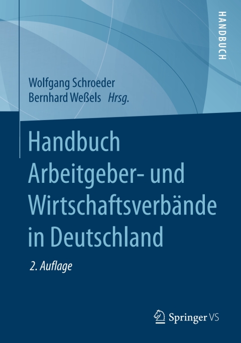 Cover image for book Handbuch Arbeitgeber- und Wirtschaftsverbände in Deutschland