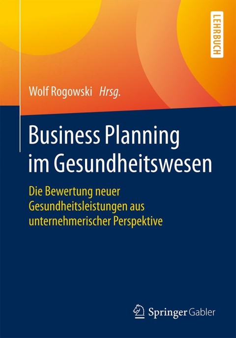 Cover image for book Business Planning im Gesundheitswesen