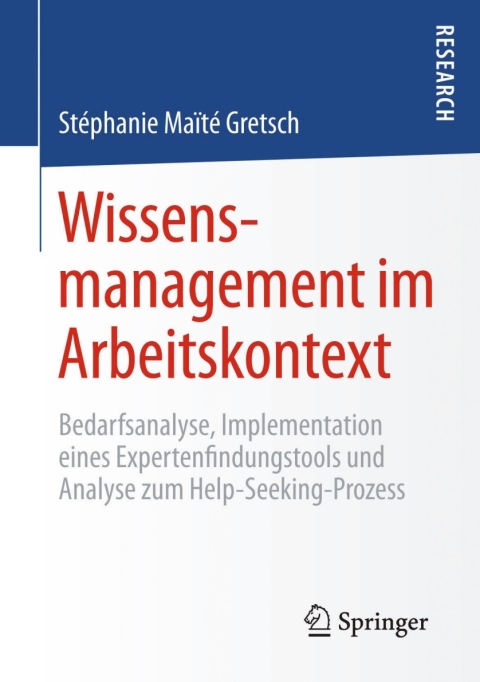 Cover image for book Wissensmanagement im Arbeitskontext