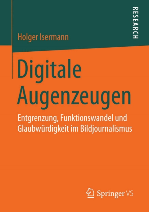 Cover image for book Digitale Augenzeugen