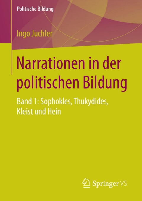 Cover image for book Narrationen in der politischen Bildung