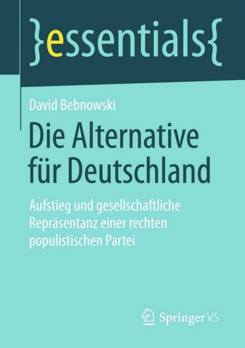 Cover image for book Die Alternative für Deutschland