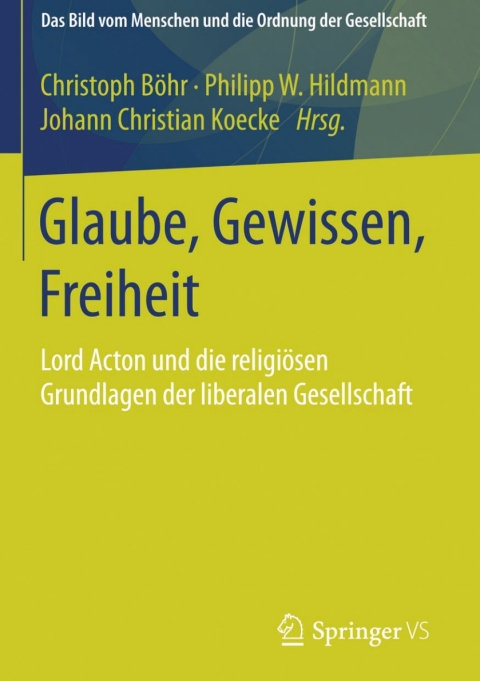 Cover image for book Glaube, Gewissen, Freiheit