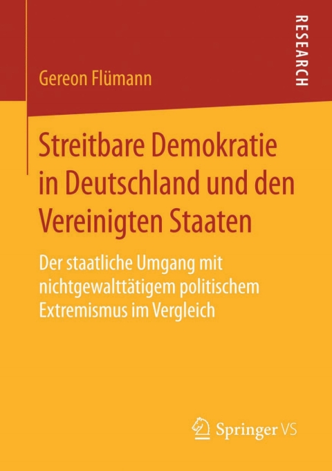 Cover image for book Streitbare Demokratie in Deutschland und den Vereinigten Staaten